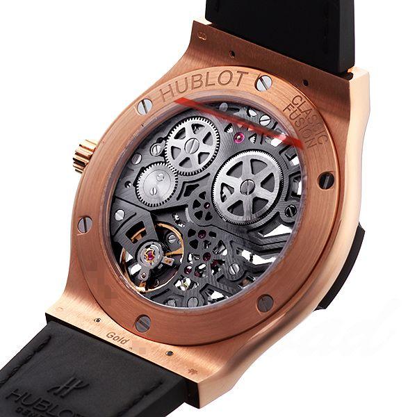 ウブロ HUBLOT スーパーコピー クラシック フュージョン クラシコ ウルトラシン スケルトン リミテッド 545.OX.0180.LR